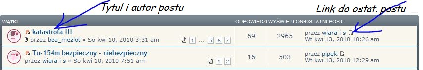 orientacja w poszczegolnym dziale
